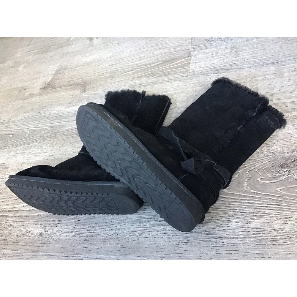 Koolaburra By UGG Womens Size 9 Rozalia Tall Winter Boots Black 1020243 Boot